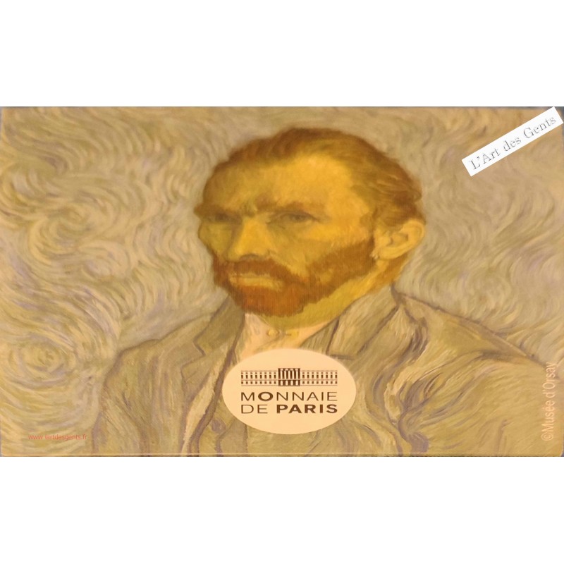Coffret BE 10 Euro - VAN GOGH - AUTOPORTRAIT 2020, lartdesgents.fr