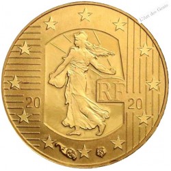 Coffret BE 2020 5 Euro - SEMEUSE - NOUVEAU FRANC, lartdesgents.fr