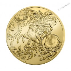 Coffret BE 5 Euro LA SEMEUSE - LE FRANC GERMINAL 2019, lartdesgents.fr