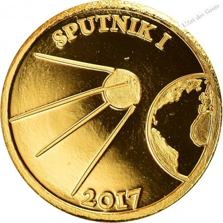 100 Francs OR CFA NIGER, SPUTNIK I 2017, lartdesgents.fr