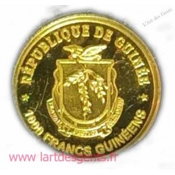 1000 Francs OR Rép. de GUINEE, GREAT FIRE LONDON 2016, lartdesgents.fr