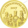 100 Francs OR CFA NIGER, THE TERRACOTTA ARMY 2017, lartdesgents.fr