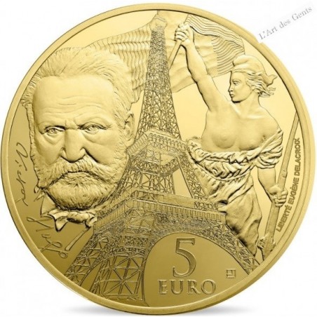 BE 5 Euro, EUROPE ROMANTIQUE ET MODERNE 2017, lartdesgents.fr
