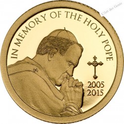 1500 Shillings OR TANZANIA HOLY POPE 2005-2015, lartdesgents.fr
