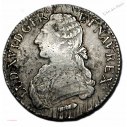 Louis XVI - Ecu aux Branches d'Olivier - 1785 Q Perpignan TB+, lartdesgents.fr