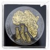 Coffret Golden Enigma Rwanda 2016 African suricate, 1 oz argent or 24 k ruthénium, lartdesgents.fr