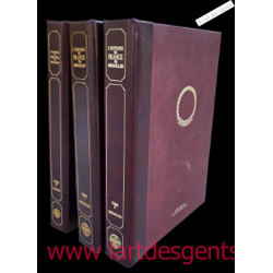 3 albums « L'HISTOIRE DE FRANCE en 100 MÉDAILLES » Vermeil Argent 925/00 environ 3800 g, lartdesgents.fr
