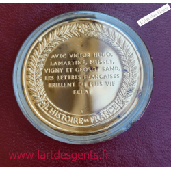 3 albums « L'HISTOIRE DE FRANCE en 100 MÉDAILLES » Vermeil Argent 925/00 environ 3800 g, lartdesgents.fr