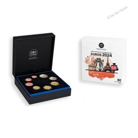 Coffret BE France 2024 - Série 1 cent à 2 €, lartdesgents.fr