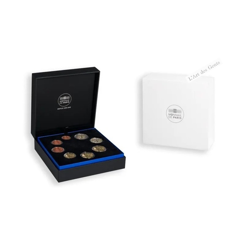 Coffret BE France 2020 - Série 1 cent à 2 €, lartdesgents.fr