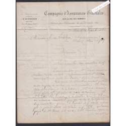 Lettre - Timbre n°14A - Oblitération piquage susse -1854 - Signé lartdesgents.fr