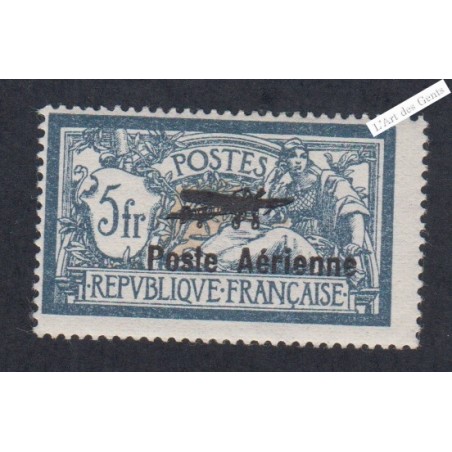 Poste Aérienne n°2-  Neuf*   - Cote 250 Euros - Signé Calves - lartdesgents.fr