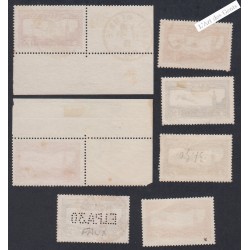 Lot Poste Aérienne n°5 - n°6 et n°6a faux-  oblitérés  - lartdesgents.fr