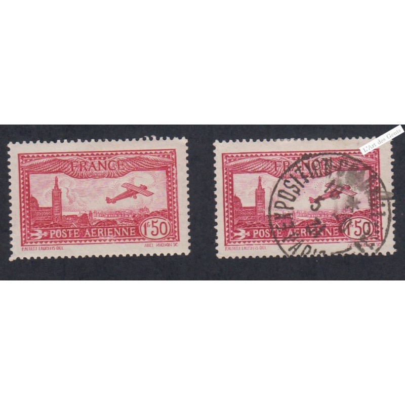 Timbres Poste Aérienne n°5 - Neuf* et oblitéré - 1930 - lartdesgents.fr