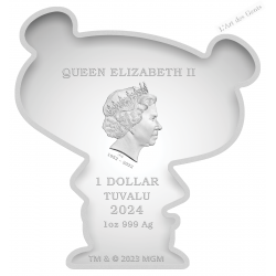 Pink Panther 60° Anniversaire 1 once .9999 Argent 2024, lartdesgents.fr