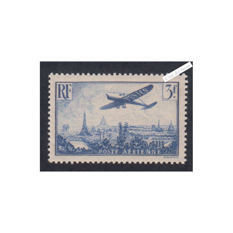 Timbre Poste Aérienne -  n°12 - 1936 - Neufs** - Cote 45 Euros - lartdesgents.fr