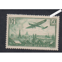 Timbre Poste Aérienne -  n°14 - 1936 - Neuf* - Cote 1100 Euros - Signé -lartdesgents.fr