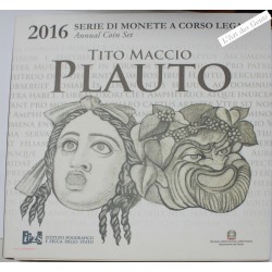 Coffret BU 2016 Italie Tito Maccio PLAUTO