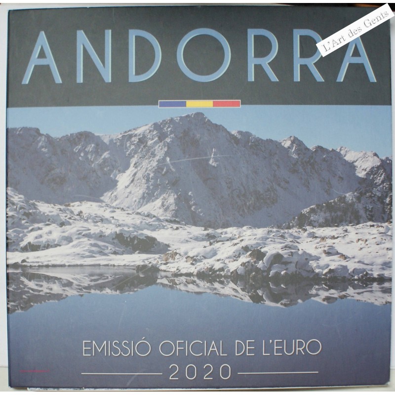 Coffret BU 2020 ANDORRE, lartdesgents.fr