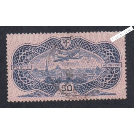 Timbre Poste Aérienne - n°15 - 1936 - Oblitéré - Cote 400 Euros -lartdesgents.fr