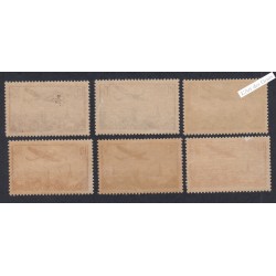Série Timbres Poste Aérienne -  n°8 à n°13 - 1936 - Neufs* - Cote 170 Euros - lartdesgents.fr