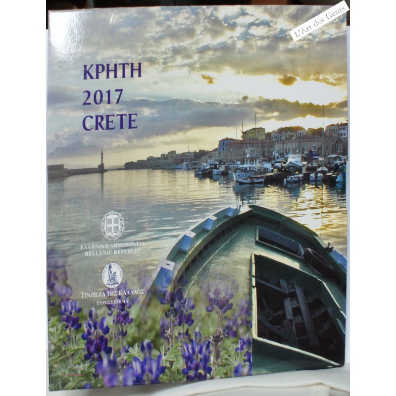 Coffret BU 2017 CRETE GRECE, lartdesgents.fr
