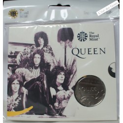 5 Pounds £5 BU 2020, groupe de musique "QUEEN" , lartdesgents.fr