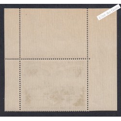 Coin de Feuille Timbre Poste Aérienne n°20 - Neuf**  cote 60 euros -  lartdesgents.fr
