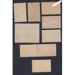 Série 8 Timbres Poste Aérienne n°16 à 23 - Neufs**  cote 89 euros -  lartdesgents.fr