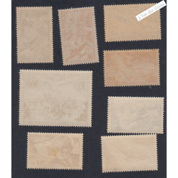 Série 8 Timbres Poste Aérienne n°16 à 23 - Neufs**  cote 89 euros -  lartdesgents.fr