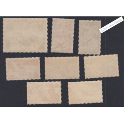 Série 8 Timbres Poste Aérienne n°16 à 23 - Neufs**  cote 89 euros -  lartdesgents.fr