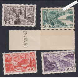Timbres Poste Aérienne -  n°24 à n°27 - 1949- Neufs** - Cote 110 Euros- lartdesgents.fr