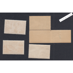 Timbres Poste Aérienne -  n°24 à n°27 - 1949- Neufs** - Cote 110 Euros- lartdesgents.fr