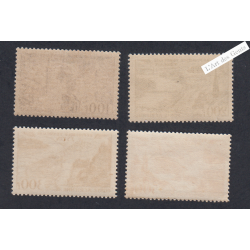 Timbres Poste Aérienne -  n°24 à n°27 - 1949- Neufs** - Cote 110 Euros- lartdesgents.fr