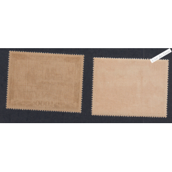 Timbres Poste Aérienne - n°28 et n°29 - 1950 - Neufs**  - Cote 174 Euros- lartdesgents.fr