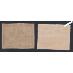 Timbres Poste Aérienne - n°28 et n°29 - 1950 - Neufs****  - Cote 174 Euros- lartdesgents.fr