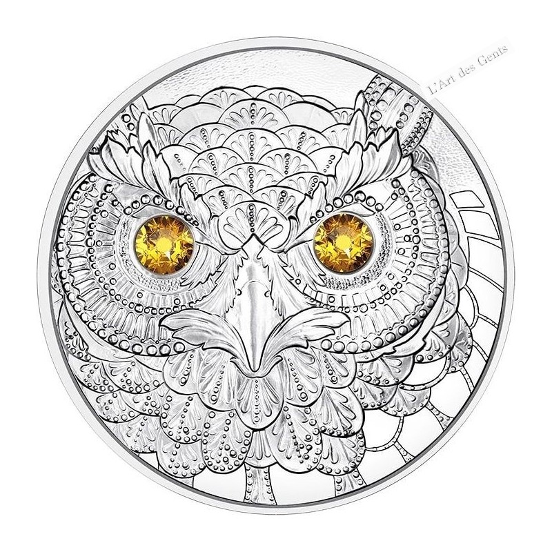 Coffret 20 euros BE 2021 AUTRICHE "Yeux du Hibou", lartdesgents.fr