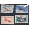Timbres Poste Aérienne n°30 à n°33 - 1954 - Neufs** - Cote 400 Euros - lartdesgents.fr