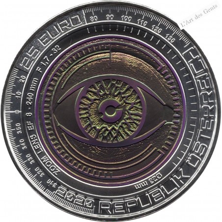 Coffret 25 euros BE 2020 AUTRICHE "BIG DATA", lartdesgents.fr