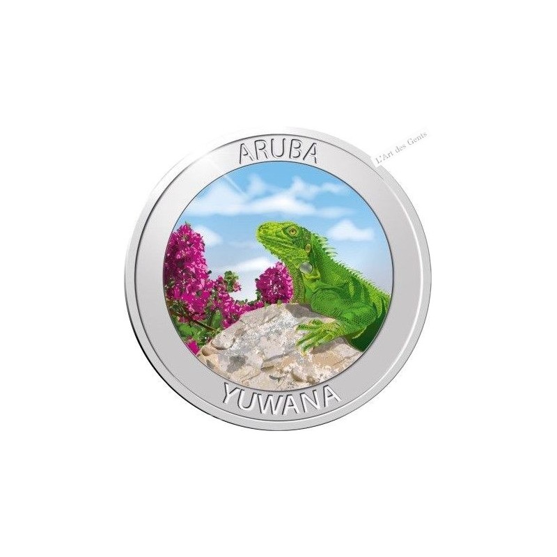 Coffret ARUBA YUWANA 5 FLORIN 2021BE PROOF, lartdesgents.fr