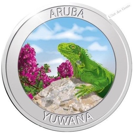 Coffret ARUBA YUWANA 5 FLORIN 2021BE PROOF, lartdesgents.fr