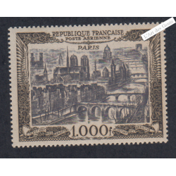 Timbre Poste Aérienne - n°29 - 1950 - Neuf** Signé  - Cote 165 Euros- lartdesgents.fr