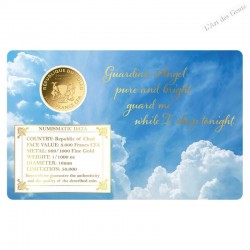 TCHAD 3000 Francs CFA 1/1000 oz Ange Gardien, lartdesgents.fr