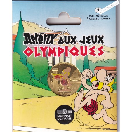 Mini-médailles Astérix JO - Monnaie de Paris, lartdesgents.fr