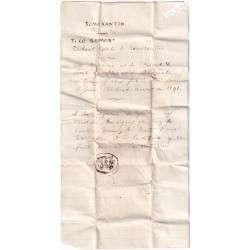 Denier Thibault V Comte de Romorantin 1152-1191, lartdesgents.fr