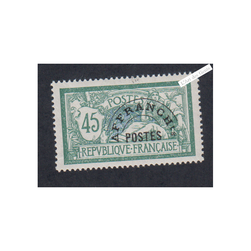 Timbre France Préoblitéré n°44 - Neuf** - cote 105 Euros signé - lartdesgents.fr