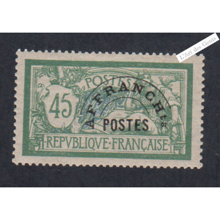 Timbre France Préoblitéré n°44 - Neuf* - cote 50 Euros signé - lartdesgents.fr