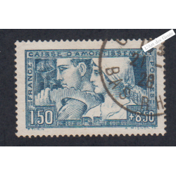 Timbre France n°252 - Le Travail - Oblitéré - cote 180 Euros lartdesgents.fr