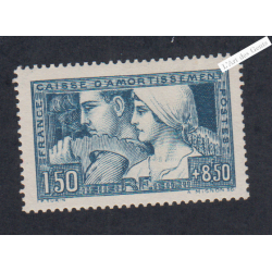 Timbre France n°252b - Le Travail - Neuf* Signé  - cote 180 Euros lartdesgents.fr