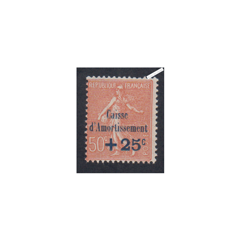 Timbre n°250 Année 1928 Neuf* * Signé  Cote 75 Euros lartdesgents.fr